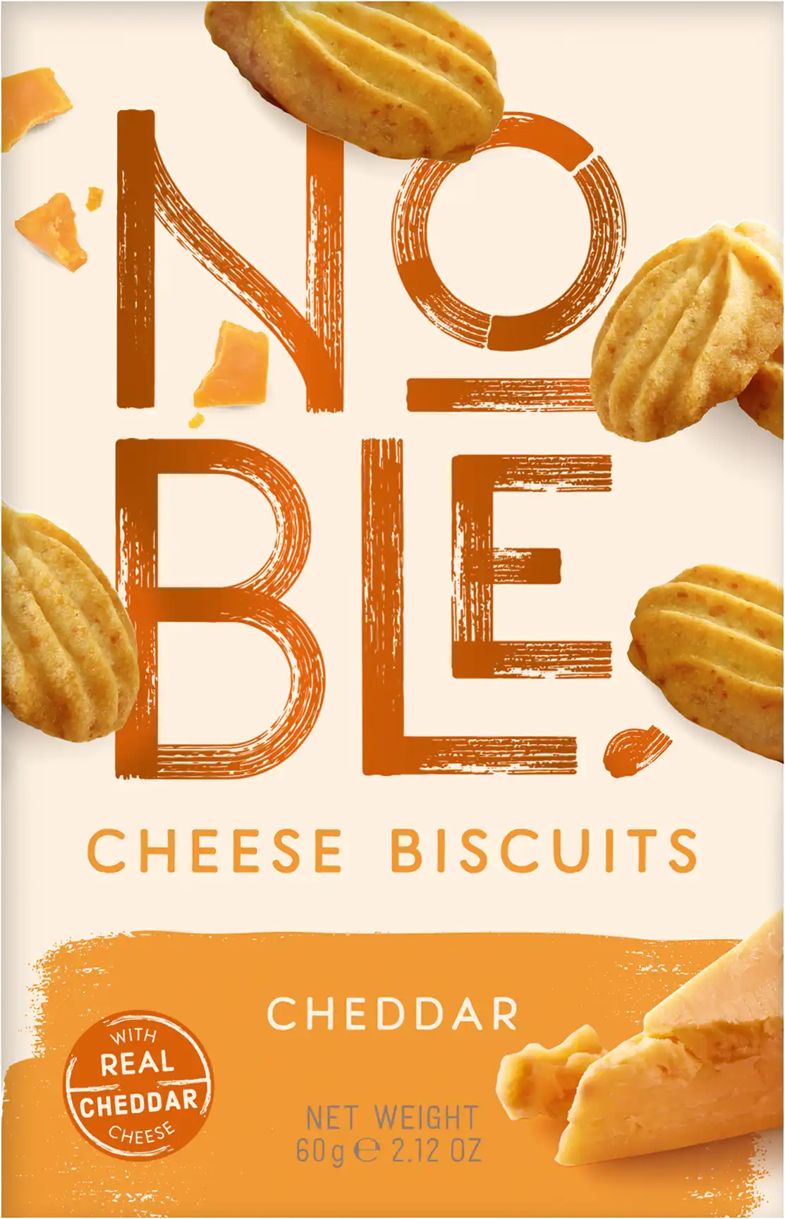 NOBLE Cheese Biscuits Cheddar